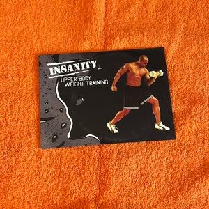 Beachbody Insanity Upper Body disc